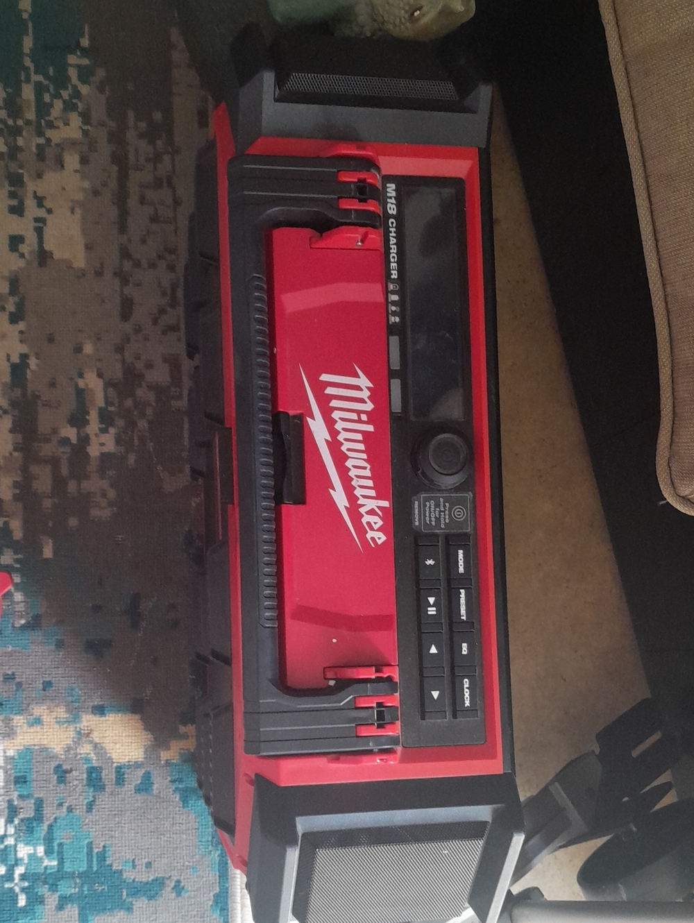 Milwaukee Portable Jobsite Bluetooth Radio - Red